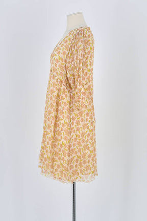 Robe Louise Misha Beige en Viscose