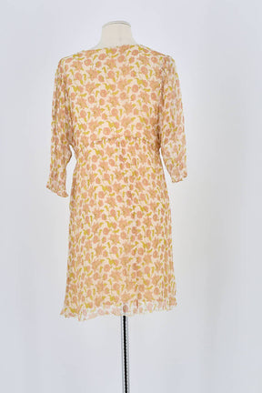 Robe Louise Misha Beige en Viscose