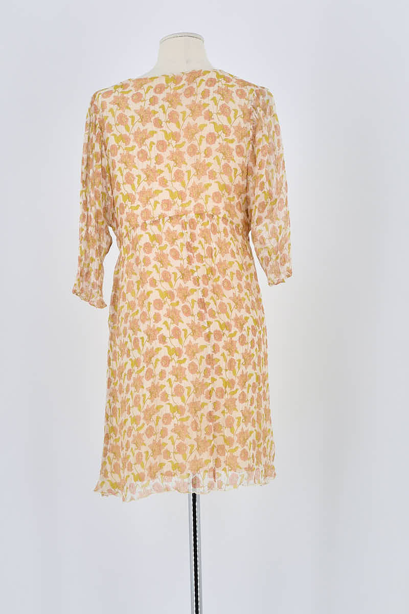Robe Louise Misha Beige en Viscose