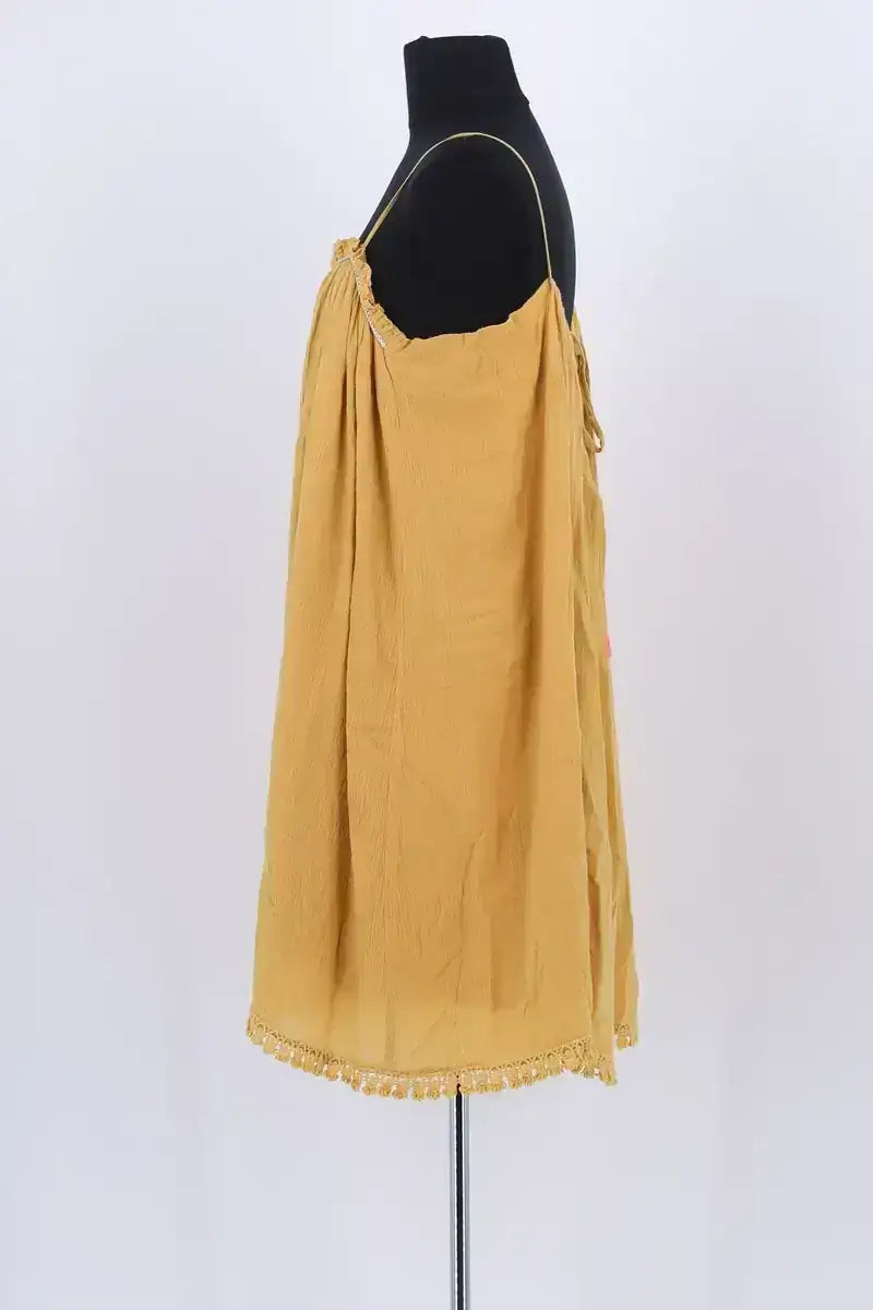 Robe Louise Misha Jaune en Coton