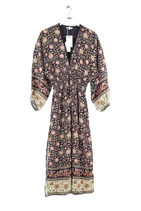 Robe Louise Misha Marine en Synthétique, taille S - Seconde Main