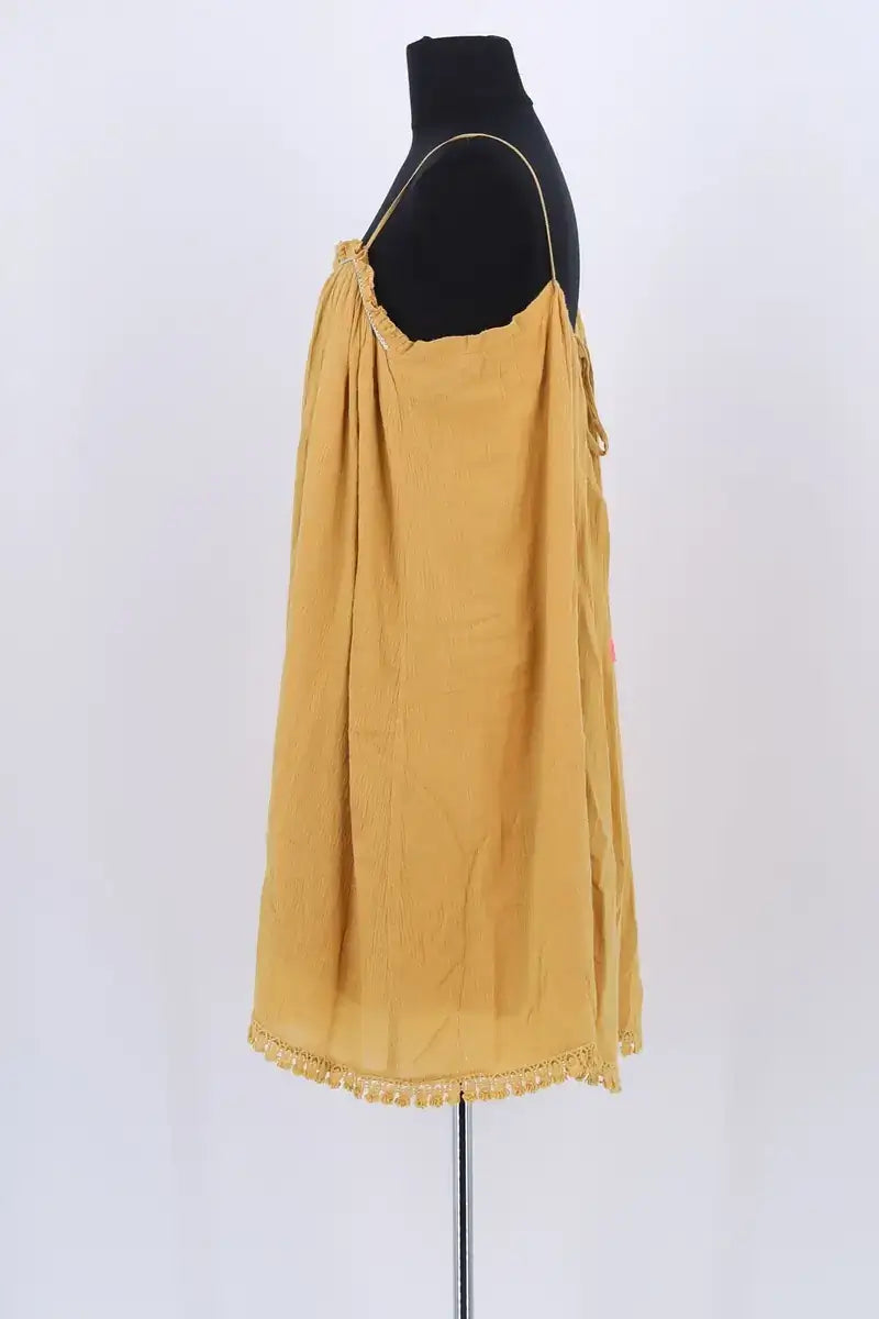 Robe Louise Misha Moutarde en Coton