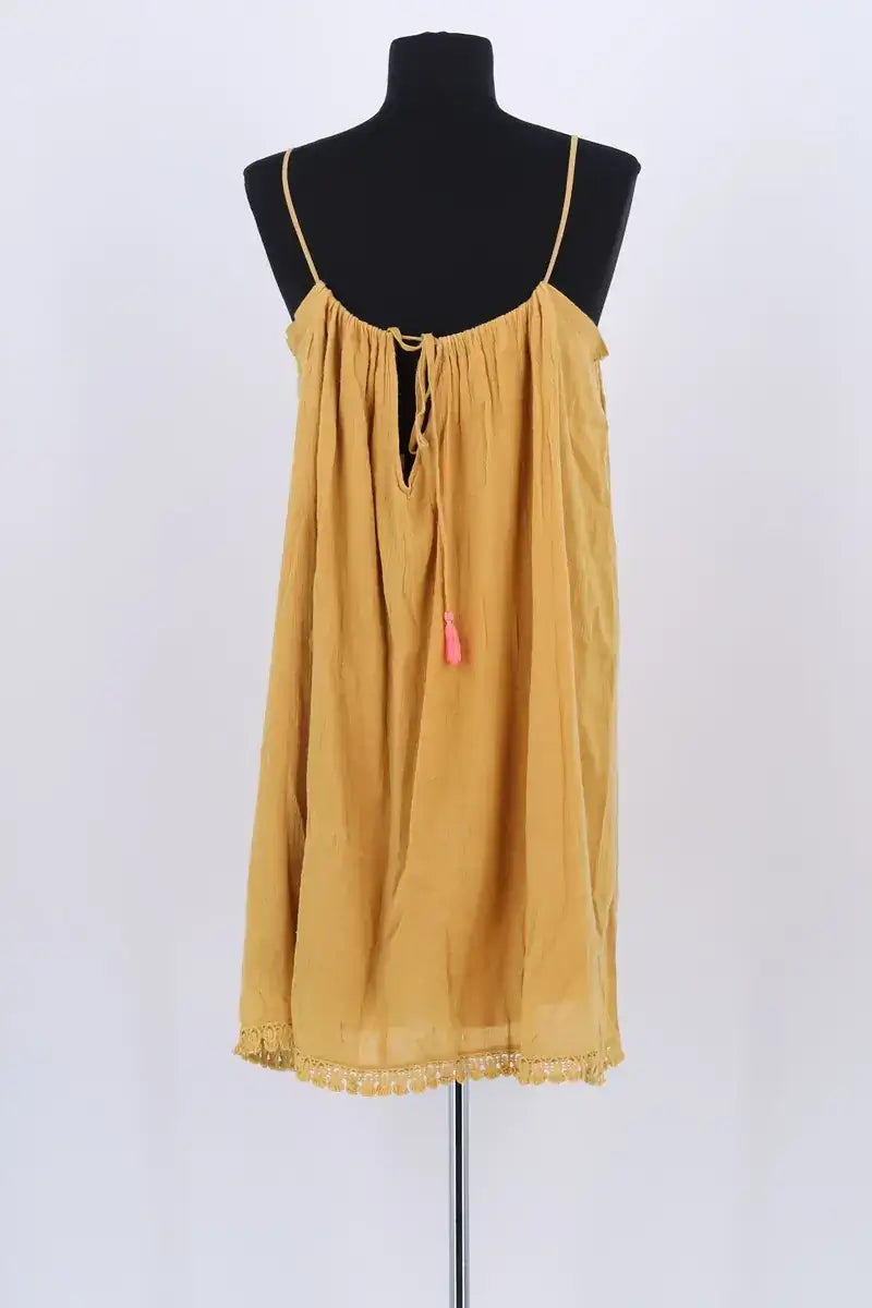 Robe Louise Misha Moutarde en Coton