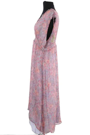 Robe Louise Misha Plumiska Multicolore en Soie