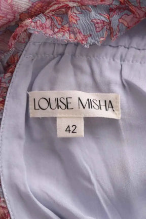 Robe Louise Misha Plumiska Multicolore en Soie
