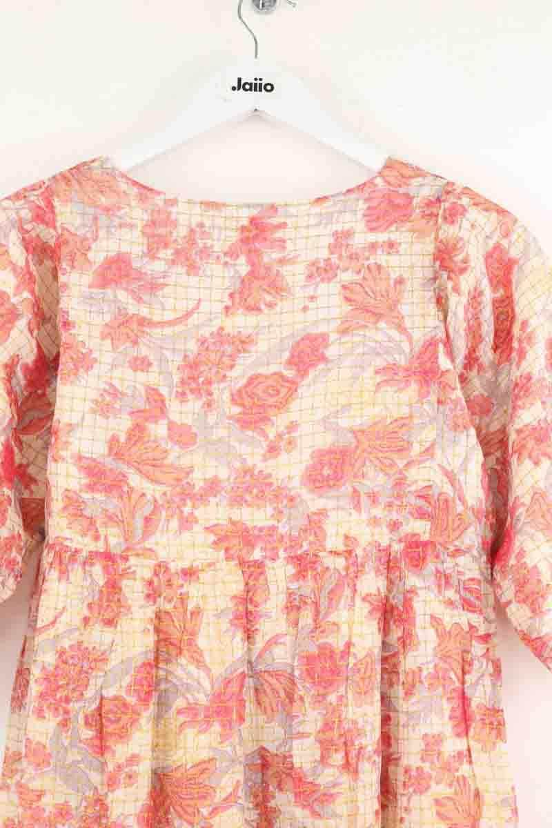 Robe Louise Misha Rose en Synthétique