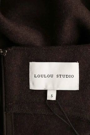 Robe Loulou Studio Sotra Marron en Laine