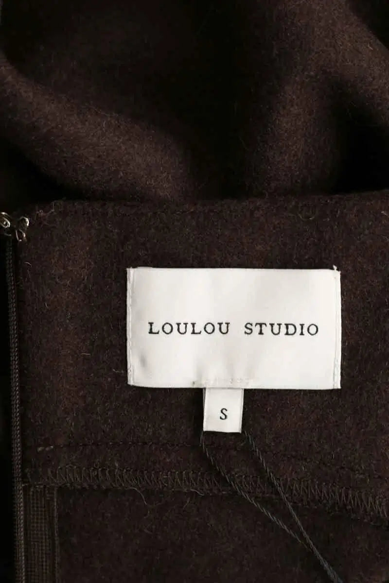 Robe Loulou Studio Sotra Marron en Laine