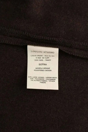 Robe Loulou Studio Sotra Marron en Laine