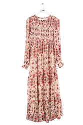 Robe Maison Hotel Beige en Viscose, taille L - Seconde Main