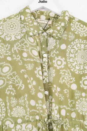 Robe Maison Hotel Vert en Viscose