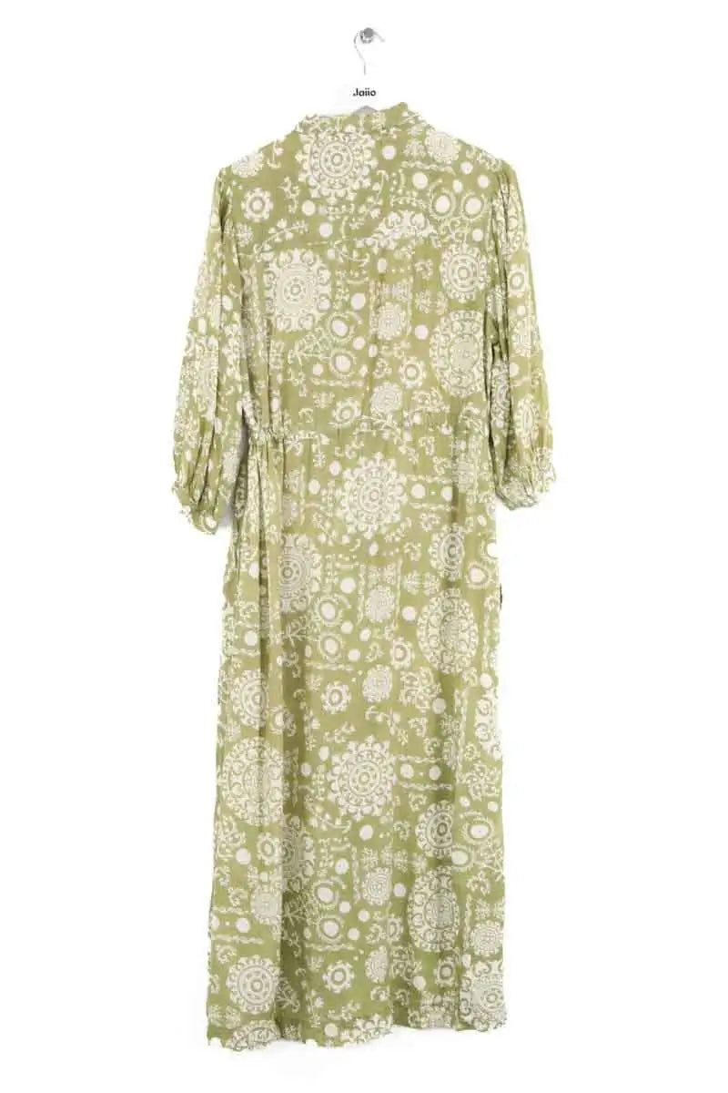 Robe Maison Hotel Vert en Viscose