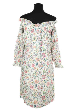Robe Maison Père Liberty Multicolore en Coton