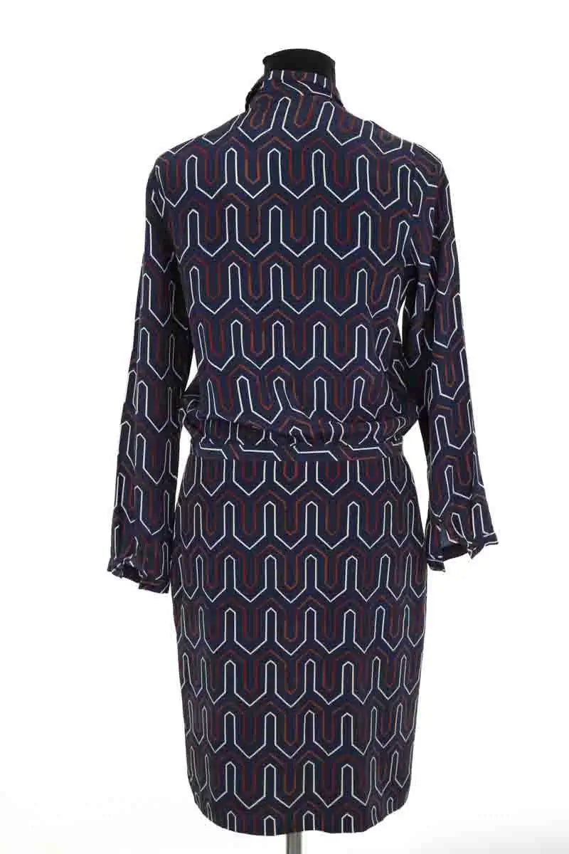 Robe Maison Père Marine en Soie