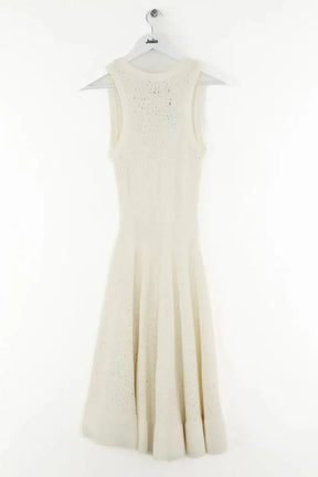 Robe Maison Rabih Kayrouz Blanc en Coton