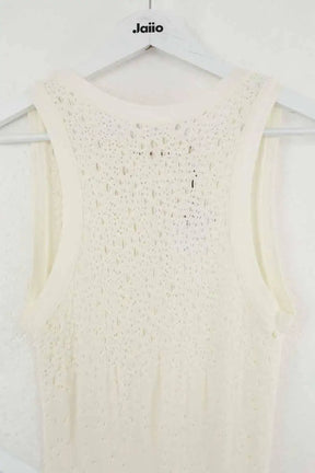 Robe Maison Rabih Kayrouz Blanc en Coton