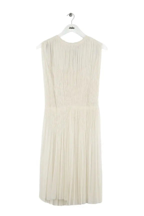 Robe Maison Rabih Kayrouz Blanc en Synthétique, taille S - Seconde Main