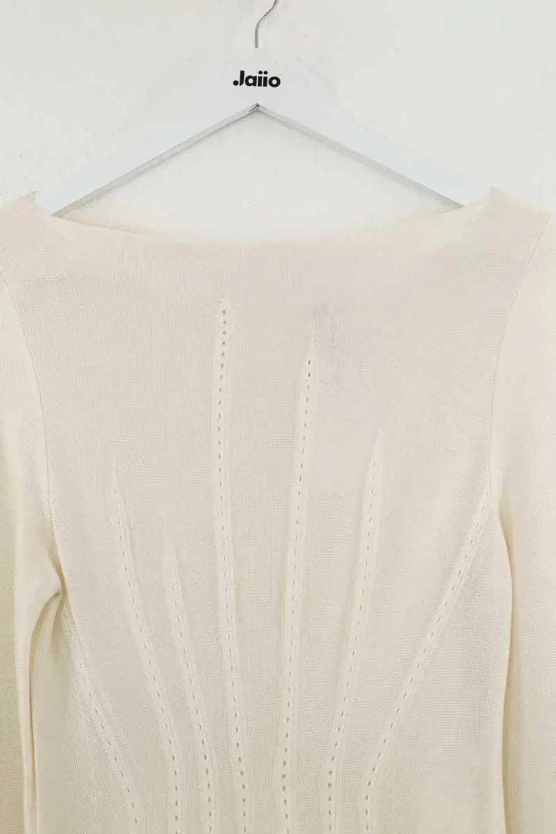 Robe Maison Rabih Kayrouz Blanc en Viscose
