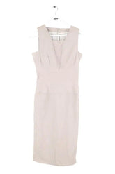 Robe Maison Ullens Gris en Cuir, taille S - Seconde Main