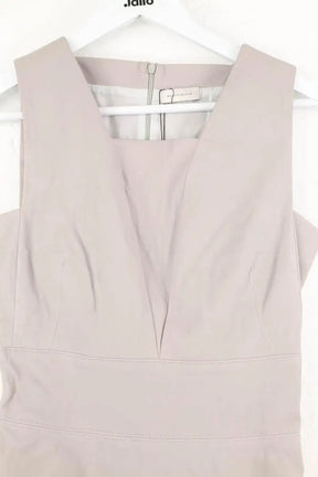 Robe Maison Ullens Gris en Cuir