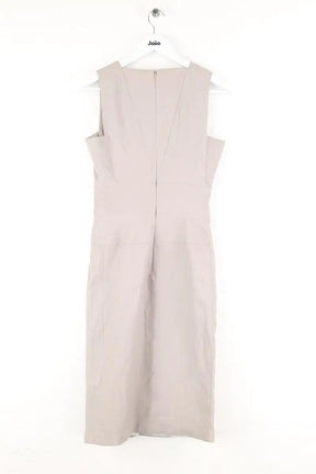Robe Maison Ullens Gris en Cuir