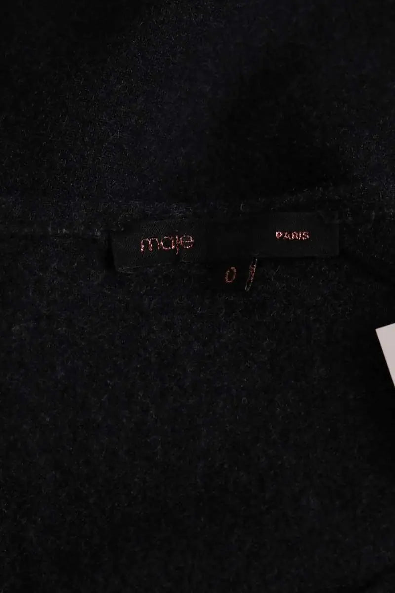 Robe Maje Anthracite en Coton