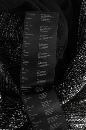 Robe Maje Anthracite en Synthétique
