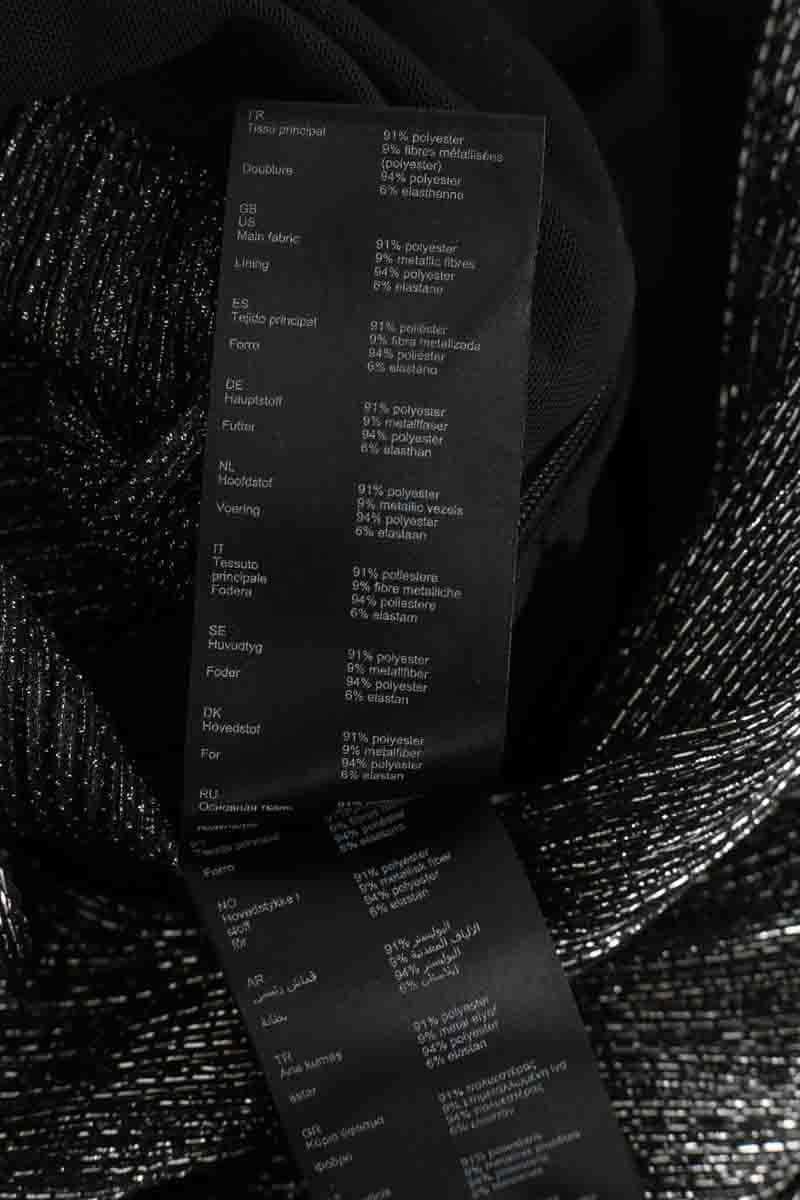 Robe Maje Anthracite en Synthétique