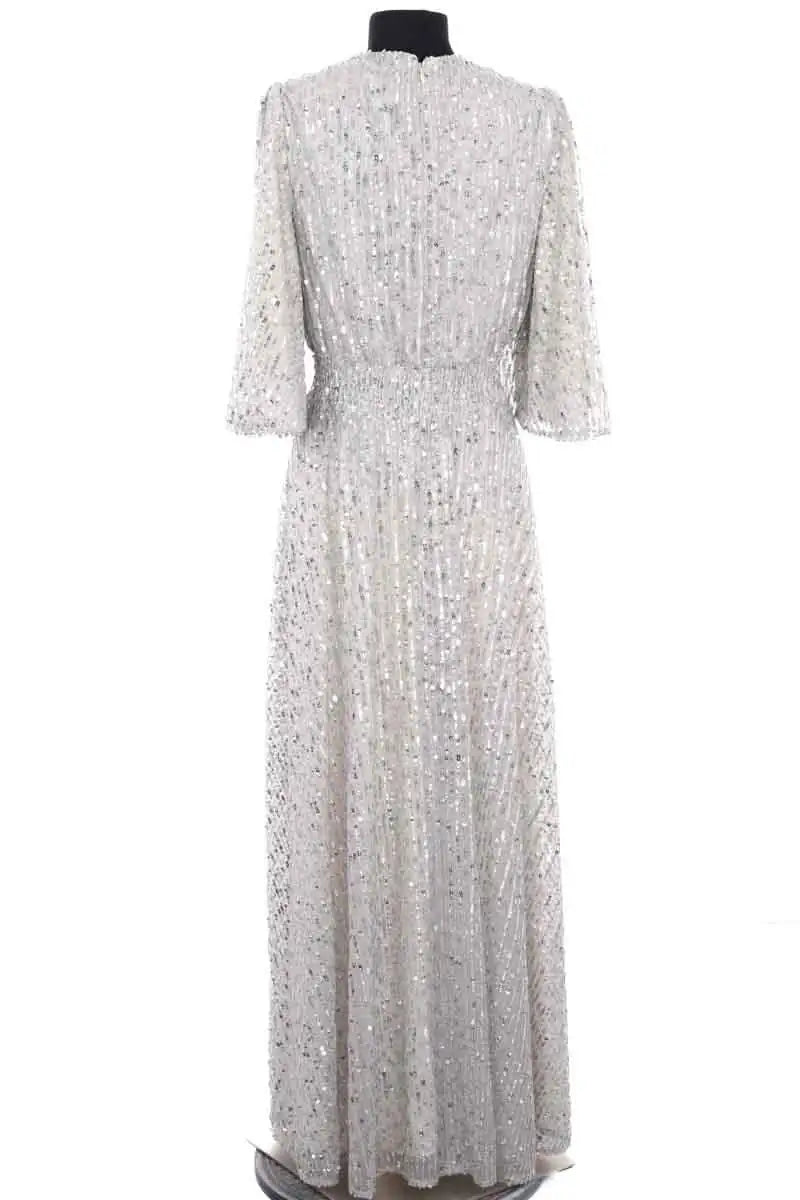 Robe Maje Argent en Synthétique