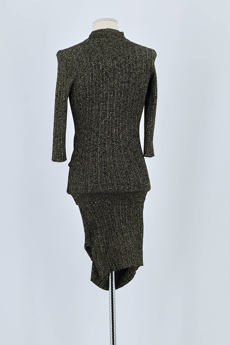 Robe Maje Argent en Viscose