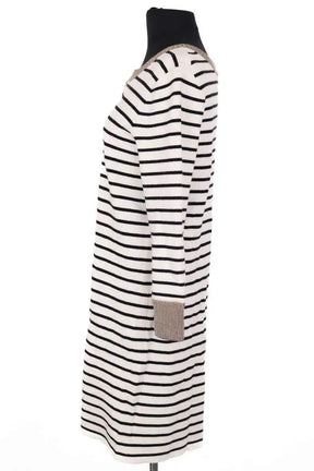 Robe Maje Blanc en Coton