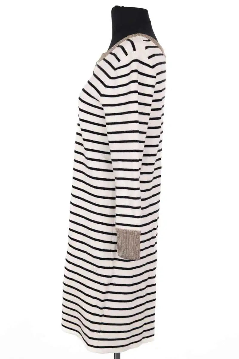 Robe Maje Blanc en Coton