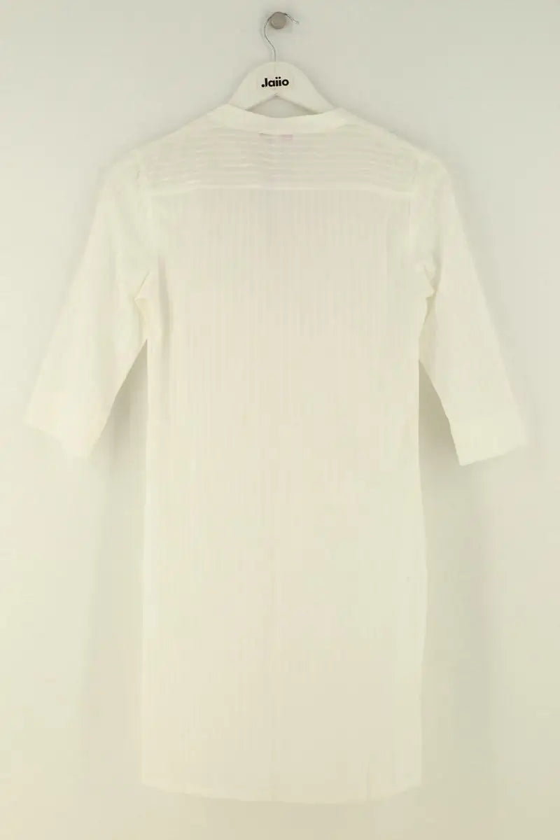 Robe Maje Blanc en Coton