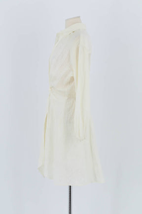 Robe Maje Blanc en Coton
