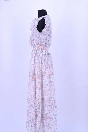 Robe Maje Blanc en Coton