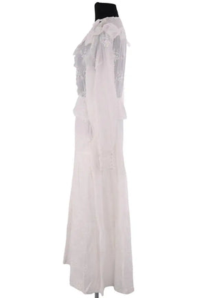 Robe Maje Blanc en Coton