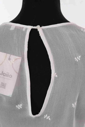 Robe Maje Blanc en Synthétique