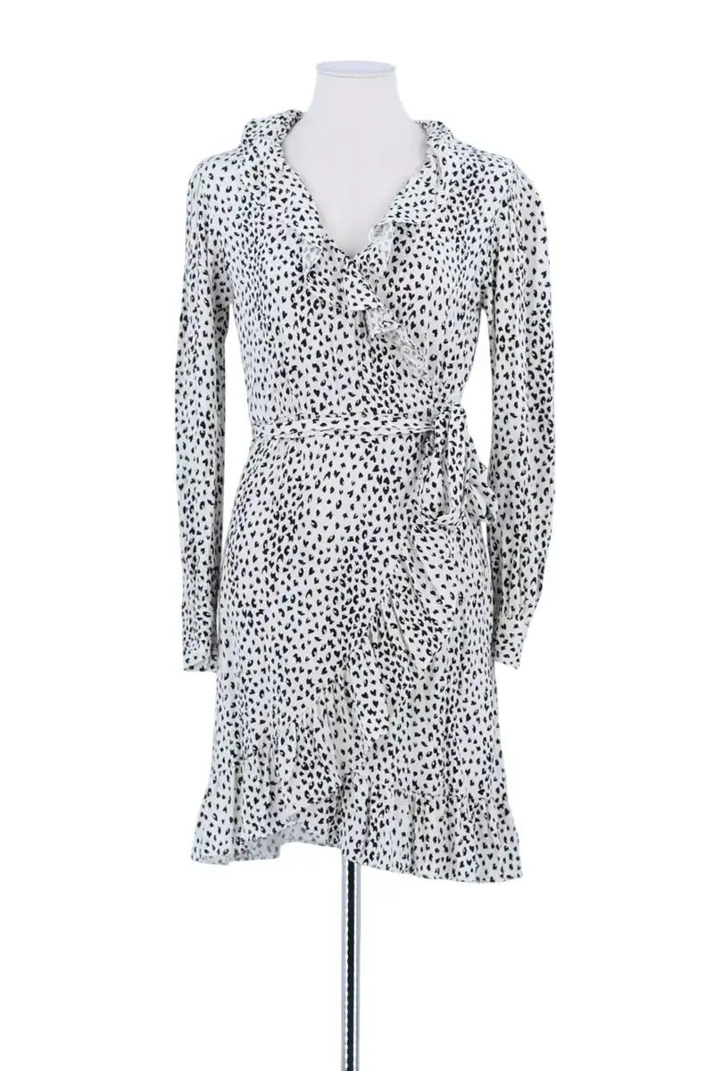 Robe Maje Blanc en Synthétique, taille S - Seconde Main