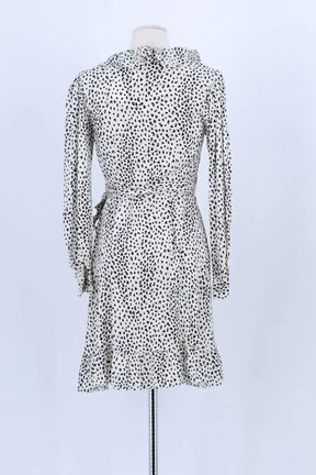 Robe Maje Blanc en Synthétique