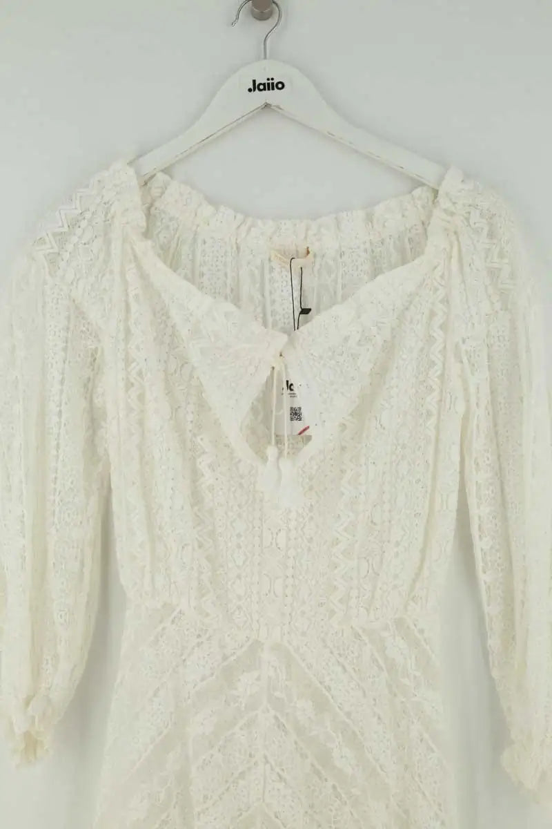 Robe Maje Blanc en Synthétique