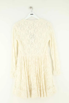 Robe Maje Blanc en Viscose