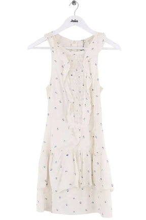 Robe Maje Blanc en Viscose, taille S - Seconde Main