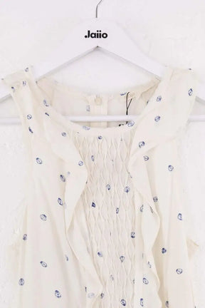 Robe Maje Blanc en Viscose