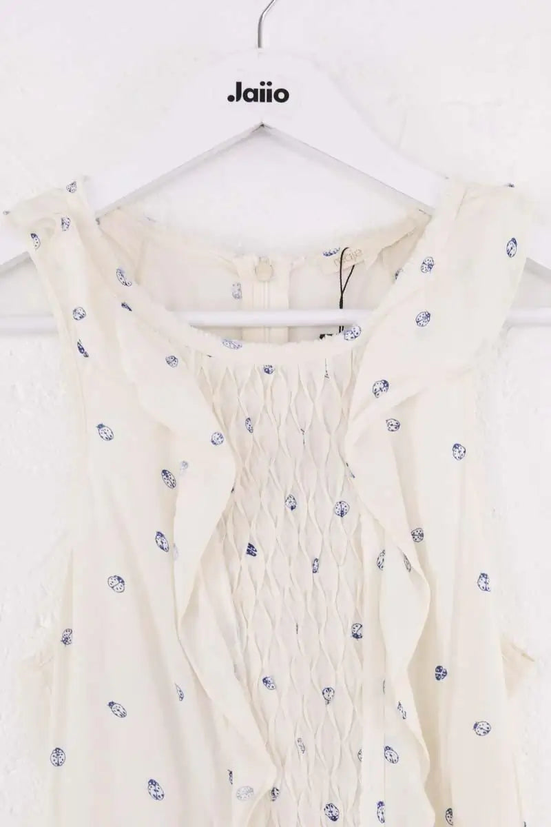 Robe Maje Blanc en Viscose