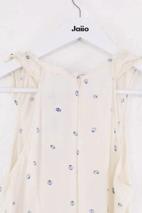 Robe Maje Blanc en Viscose