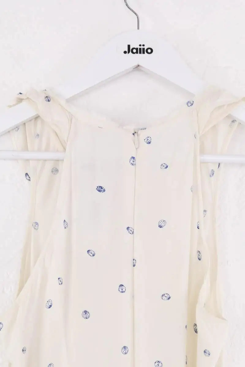Robe Maje Blanc en Viscose