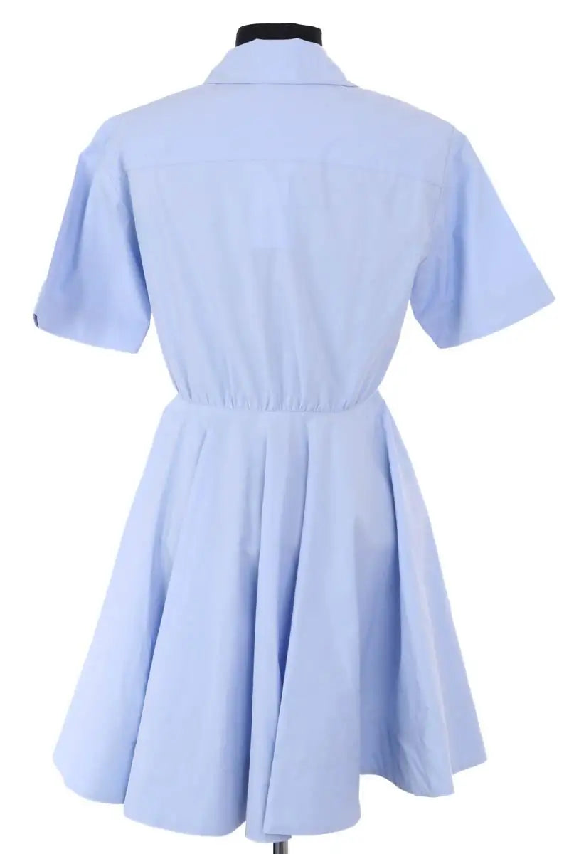 Robe Maje Bleu en Coton