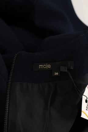 Robe Maje Bleu en Polyester
