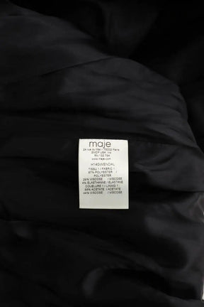 Robe Maje Bleu en Polyester