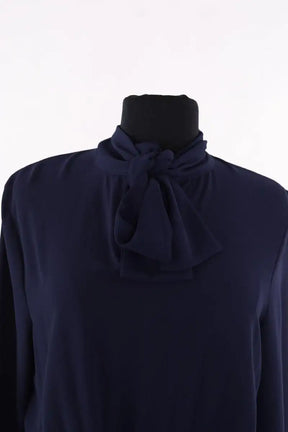 Robe Maje Bleu en Synthétique